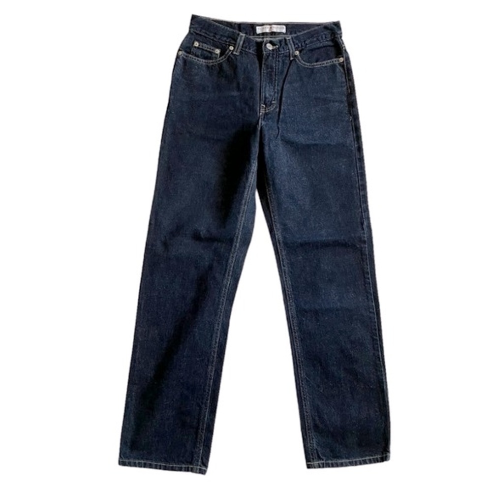 Vintage TOMMY HILFIGER Triple T High Rise Relaxed Fit Jeans Straight Leg Size 6